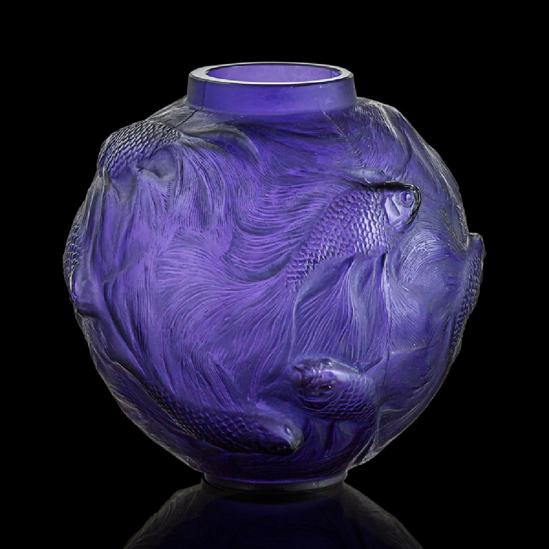 LALIQUE "Formose" vase (1 of 3)