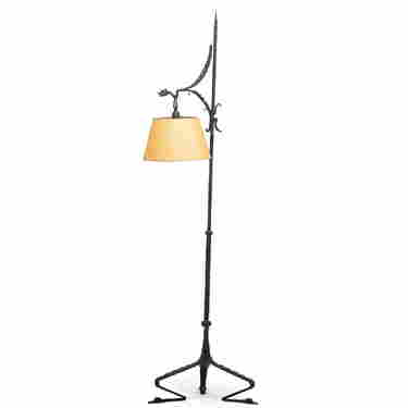 Style Of Samuel Yellin Floor Lamp With Dragon Sep 23 2018 Rago Arts And Auction Center In Nj Samuel Yellin Floor Lamp With Dragon, Samuel Yellin Floor Lamp