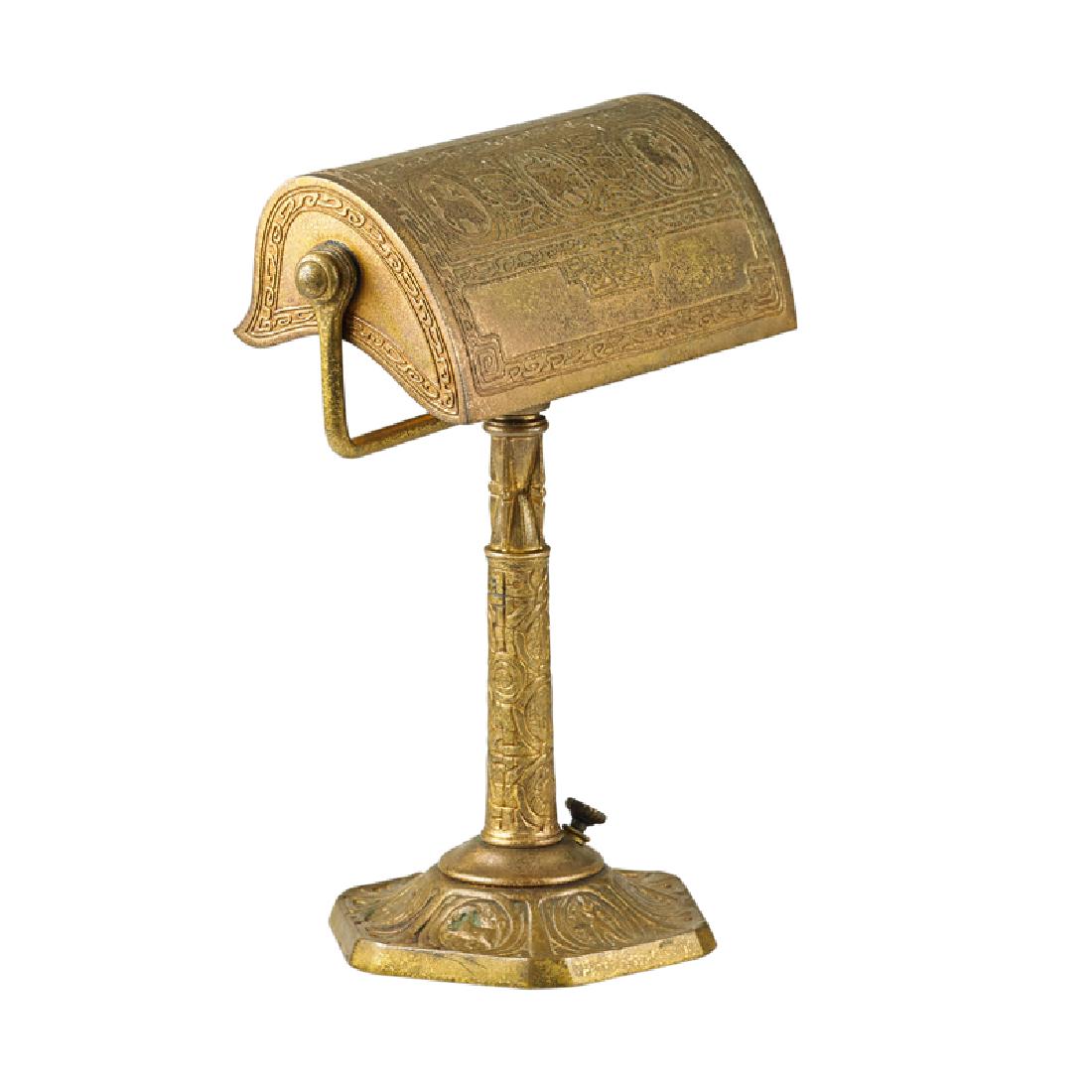 TIFFANY STUDIOS Zodiac desk lamp (1 of 1)