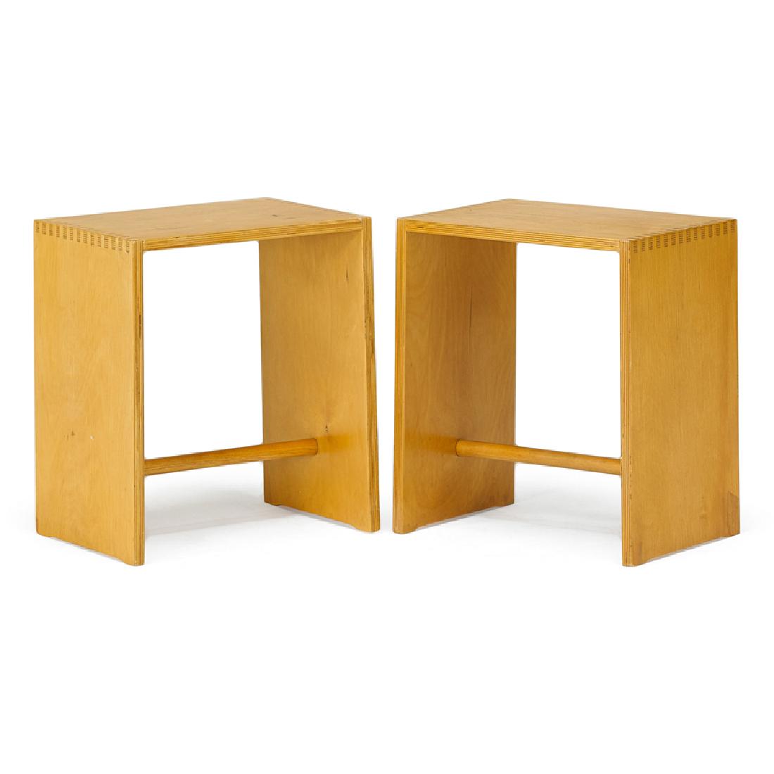 MAX BILL Pair of Sgabillo stools (1 of 4)