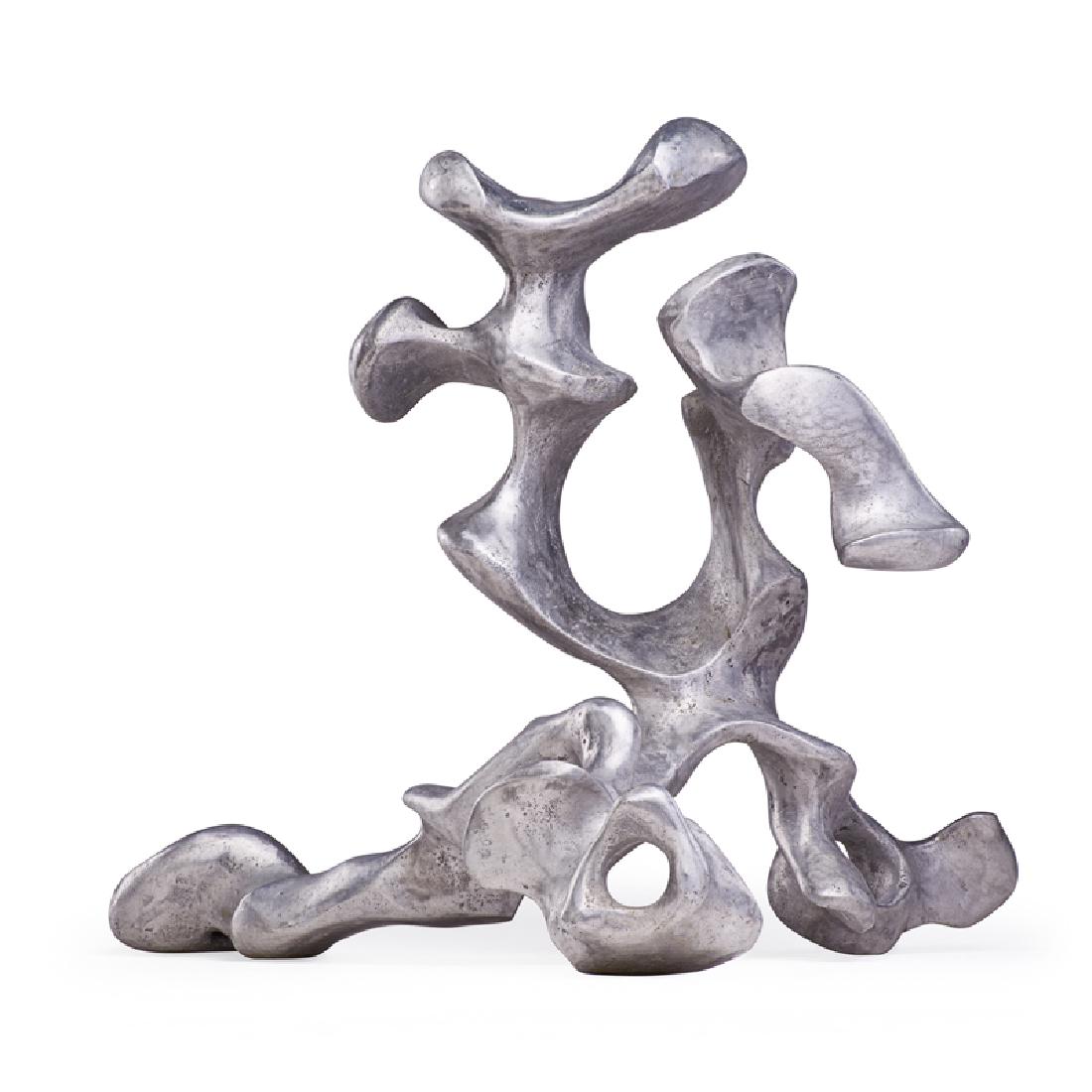 DENIS WAGNER Large sculptural candlestick (1 of 3)