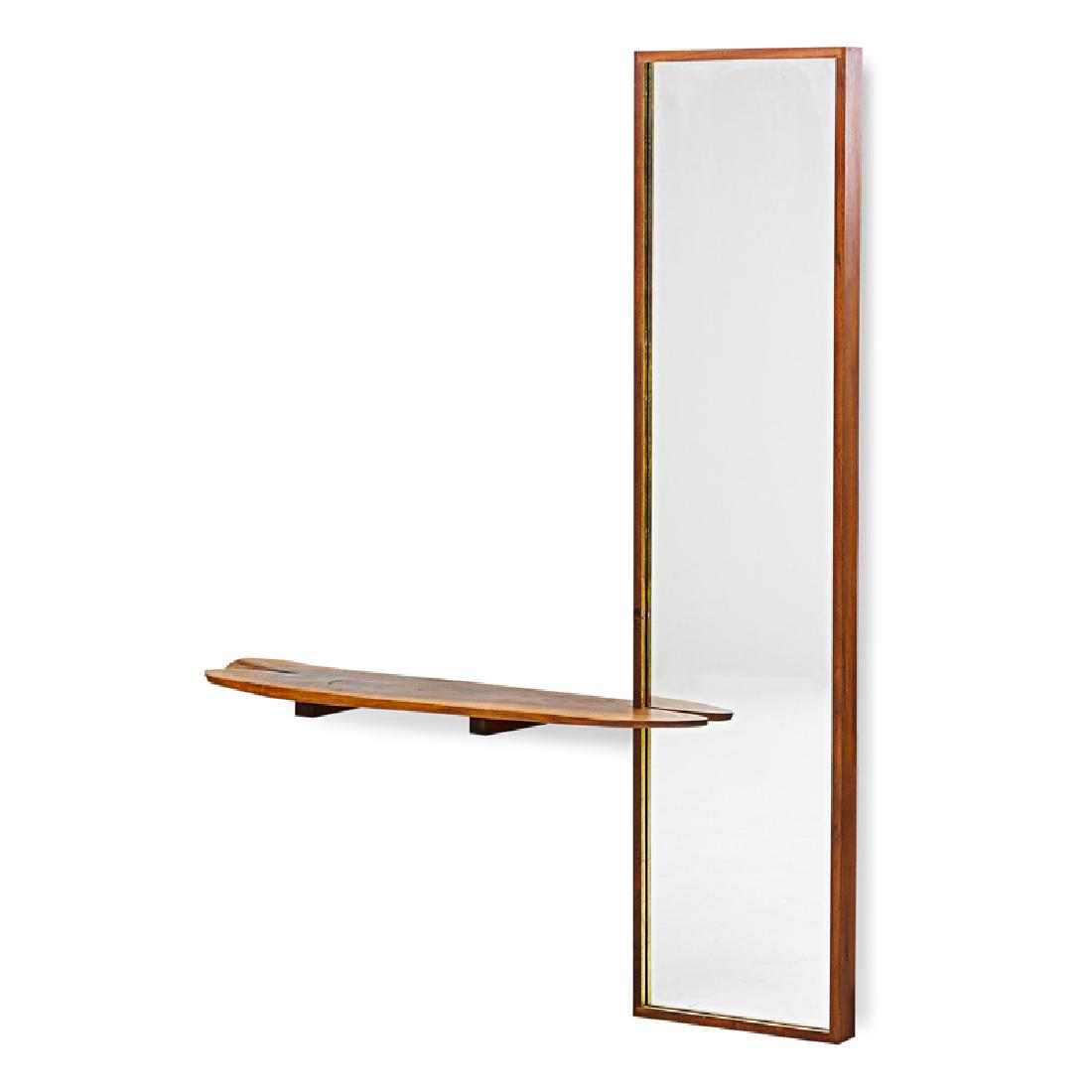 PHIL POWELL Mirror and console shelf (1 of 2)