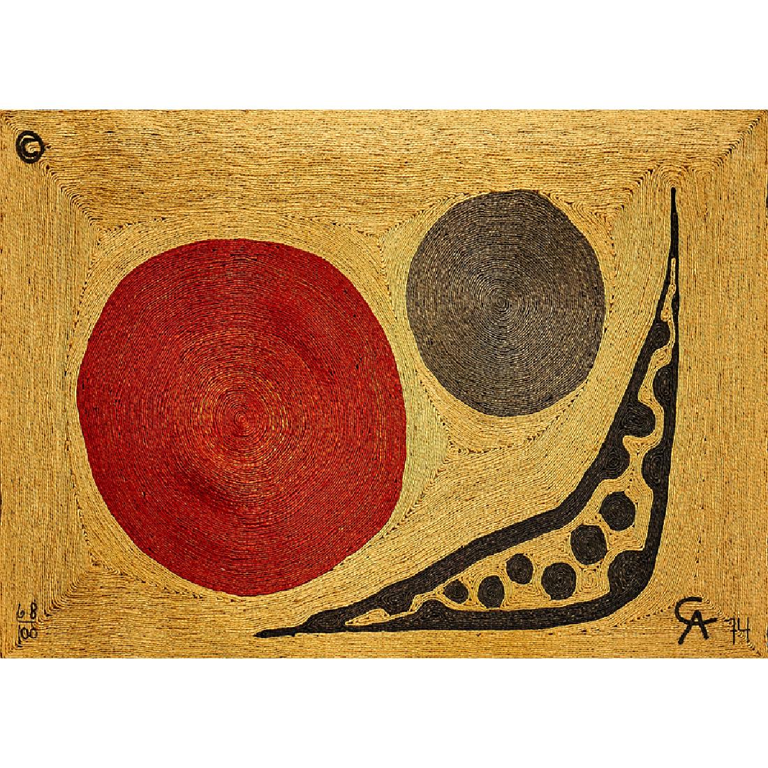 AFTER ALEXANDER CALDER Wall-hanging tapestry (1 of 1)