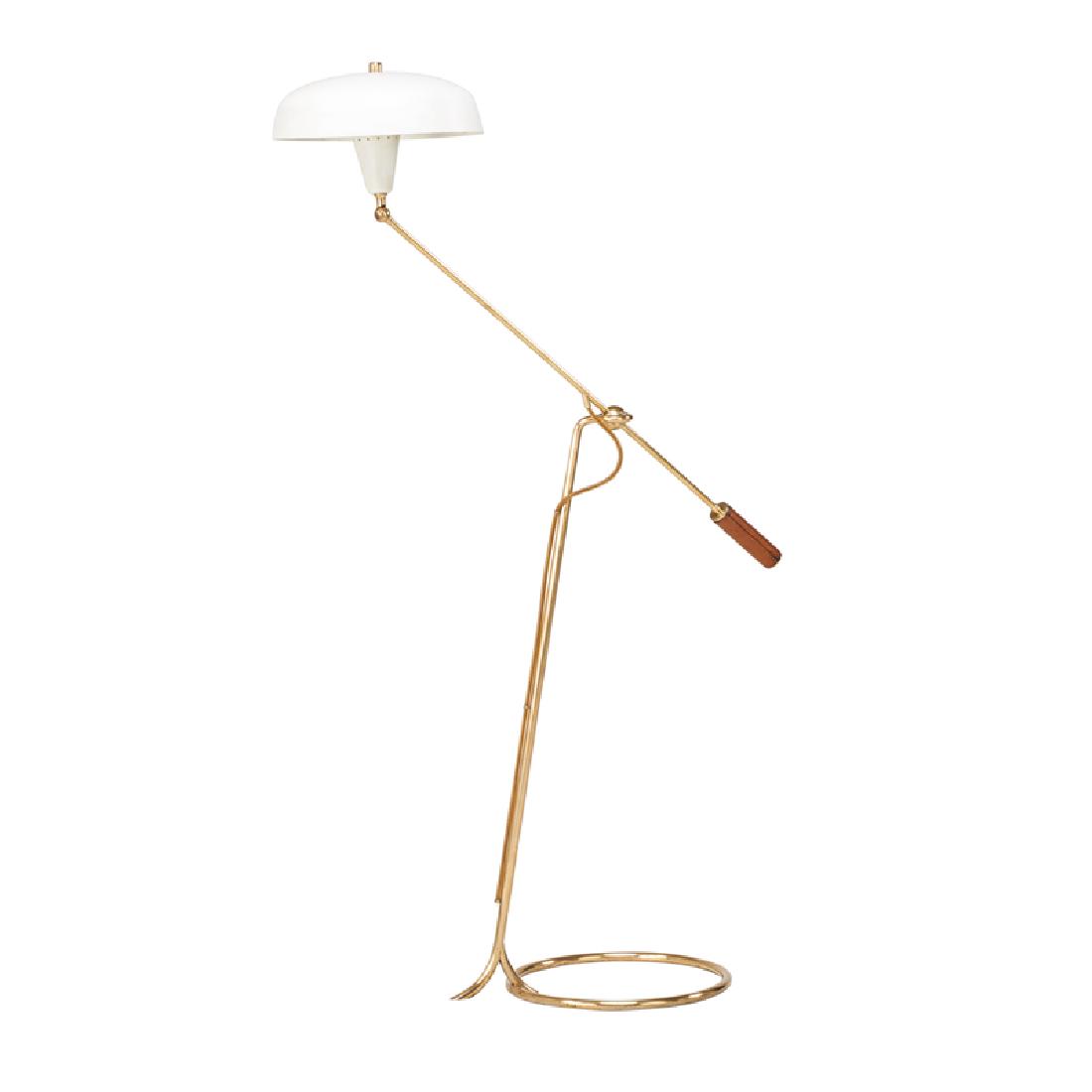 ANGELO LELII; ARREDOLUCE Adjustable floor lamp (1 of 4)