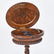 VICTORIAN WALNUT TEAPOY - 3