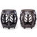 PAIR OF CHINESE HARDWOOD STOOLS