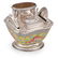 FRENCH SILVER MOUNTED PORCELAIN SMOKING SET