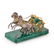 SILVER AND MALACHITE CHARIOT