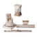 BULGARI, ETC. STERLING SILVER DESK ACCESSORIES