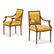 PAIR OF LOUIS XVI STYLE FAUTEUIL A LA REINE