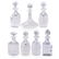 WATERFORD, CARTIER, ETC. CUT GLASS DECANTERS