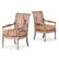 PAIR OF LOUIS XVI STYLE GILTWOOD ARMCHAIRS