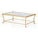 NEOCLASSICAL STYLE GILT BRONZE COFFEE TABLE
