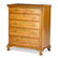 CHIPPENDALE WALNUT TALL CHEST OF DRAWERS