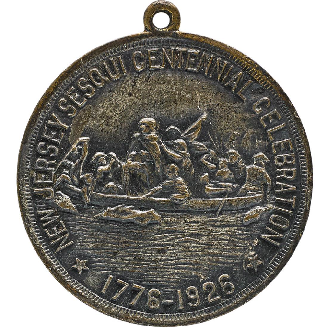 GROUPING OF NEW JERSEY MEDALS TOKENS AND EXONUMIA (1 of 3)