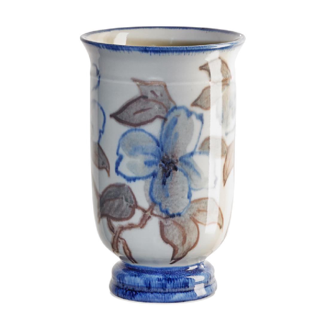 JENS JENSEN; ROOKWOOD Jewel Porcelain vase (1 of 3)