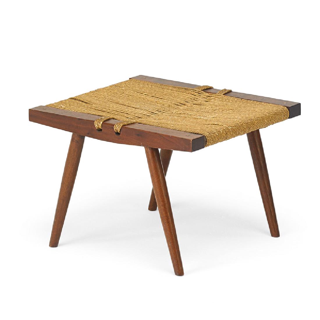 GEORGE NAKASHIMA Grass-Seated bench (1 of 4)