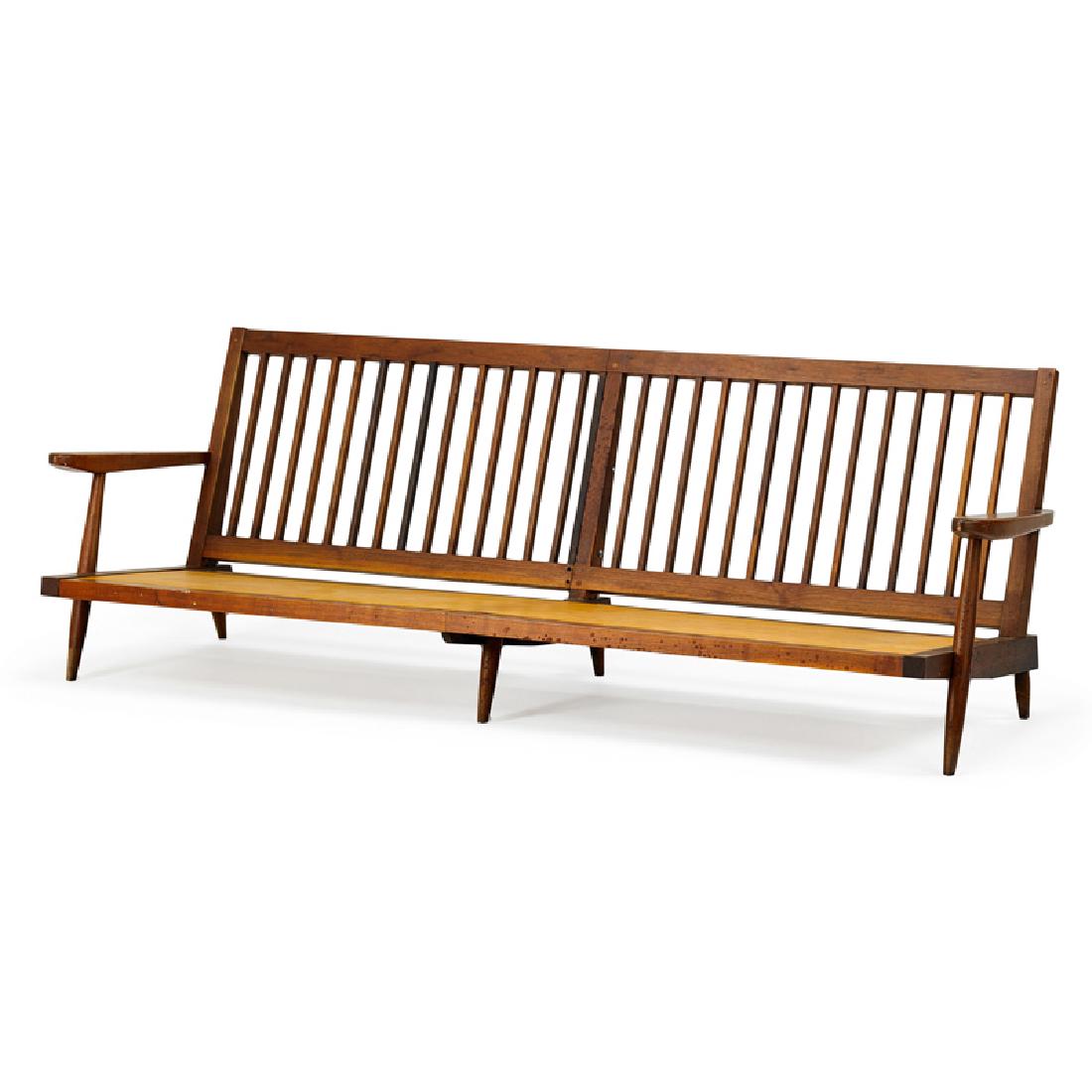 GEORGE NAKASHIMA Settee with Arms (1 of 6)
