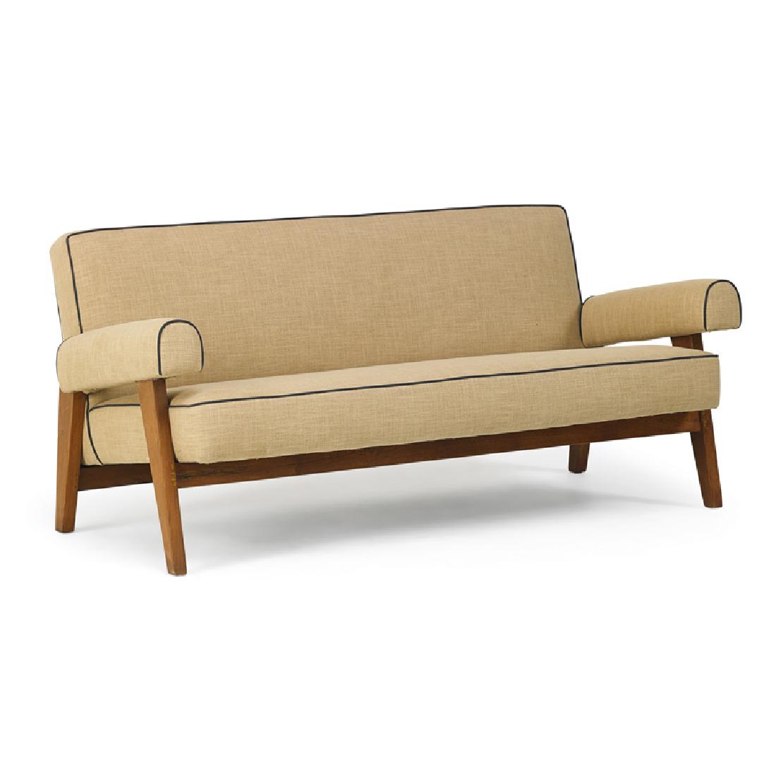JEANNERET; LE CORBUSIER High Court sofa (1 of 4)