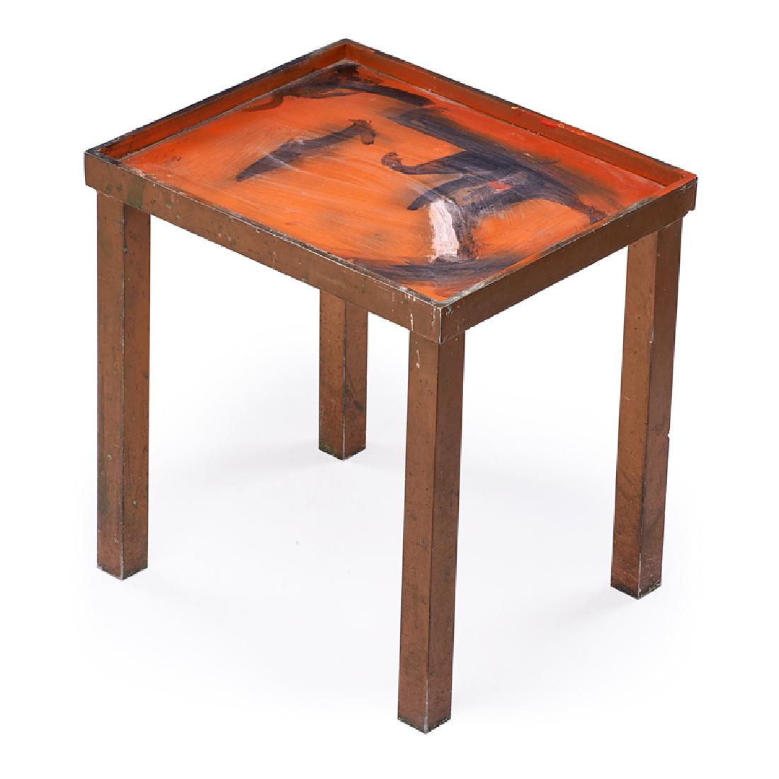 ROBERT LOUGHLIN The Smoking Man table (1 of 3)