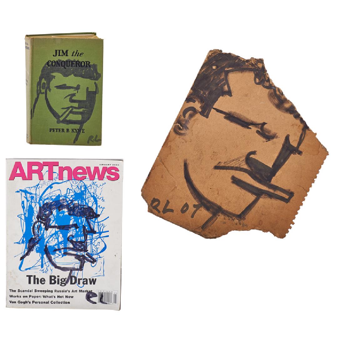 ROBERT LOUGHLIN Three The Smoking Man works (1 of 1)