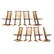 GEORGE NAKASHIMA Eight Conoid chairs