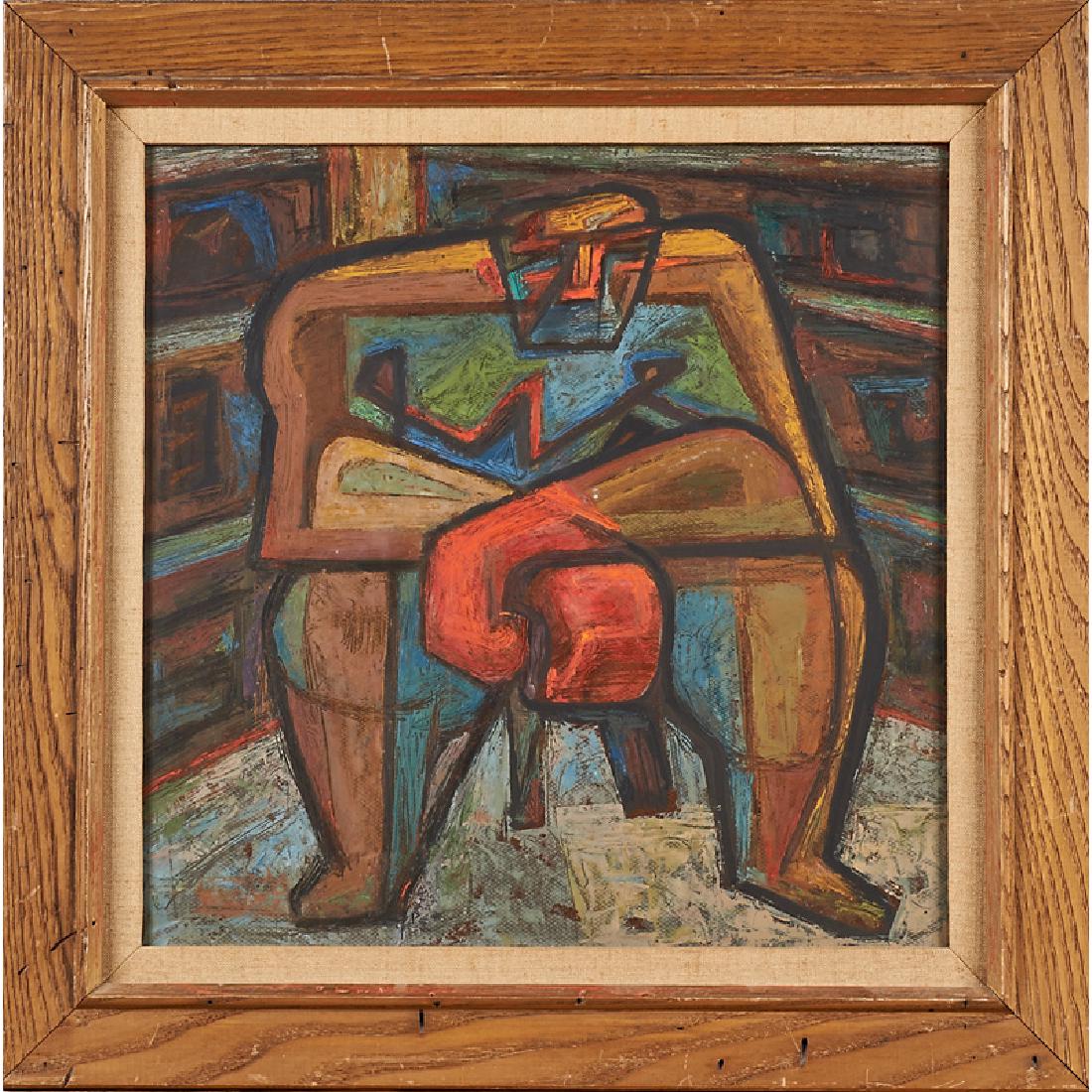 FREDERIC WEINBERG Two paintings (1 of 2)