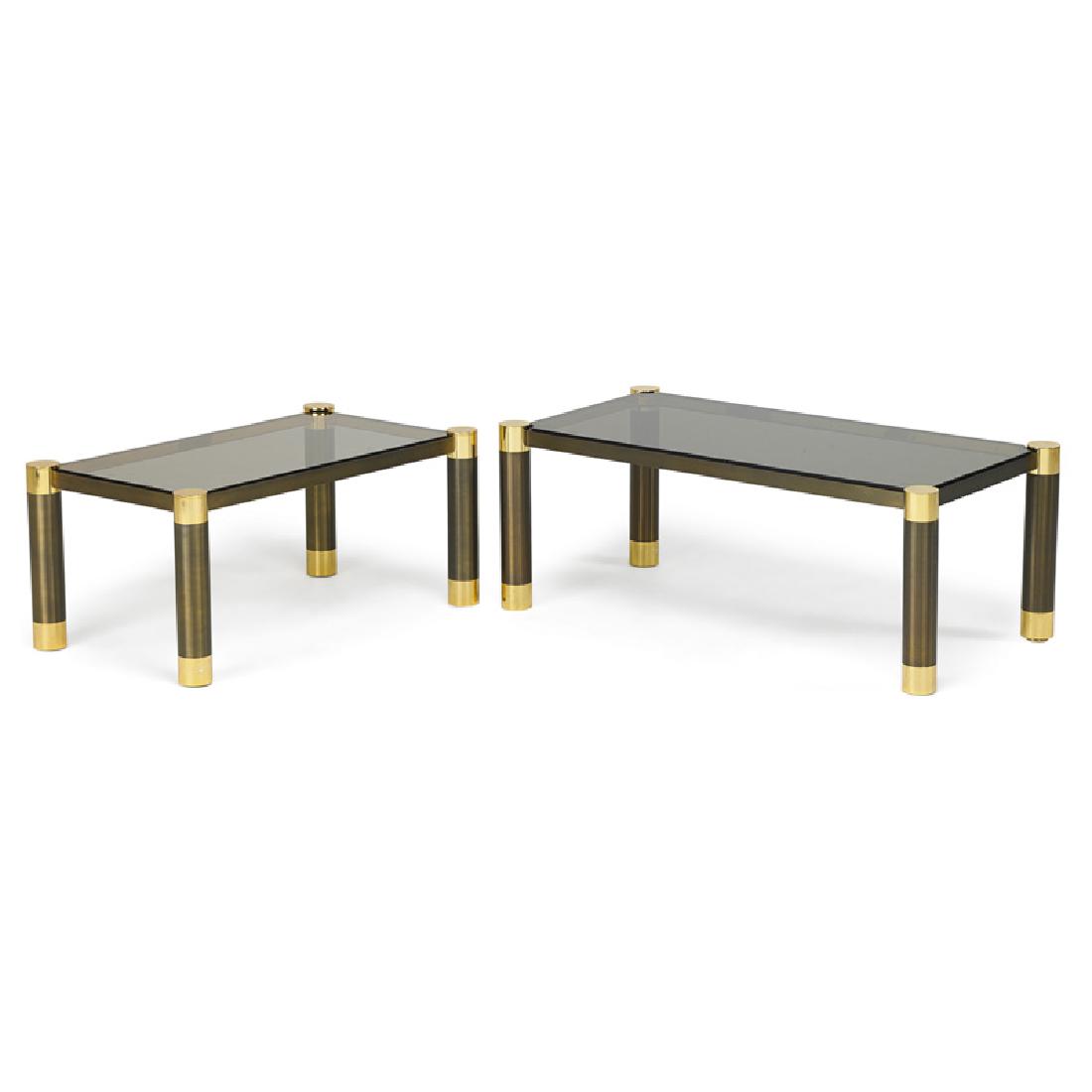 KARL SPRINGER Coffee and side tables (1 of 3)