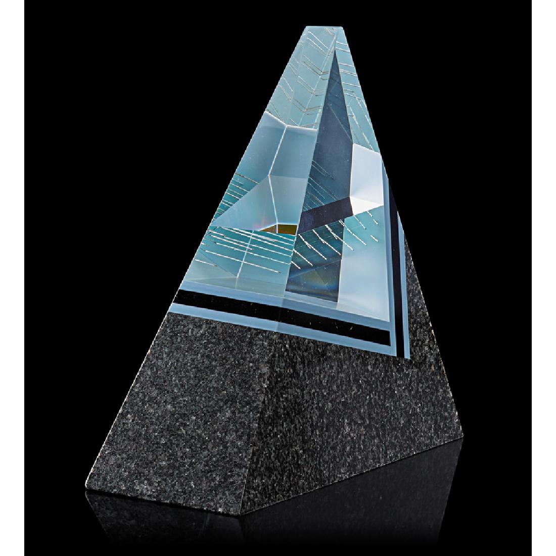 WILLIAM CARLSON Glass sculpture (1 of 3)