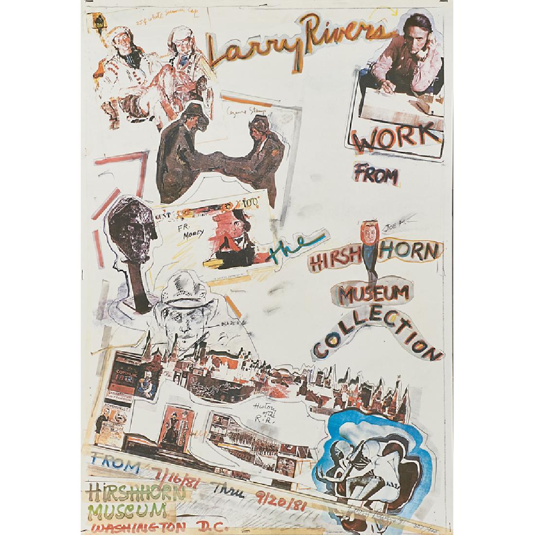 LARRY RIVERS (American, 1923-2002) (1 of 1)