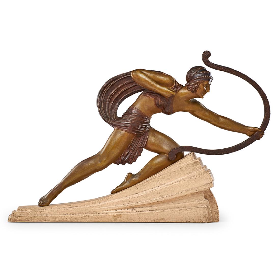 DEMETRE CHIPARUS Large sculpture, "Diana" (1 of 4)