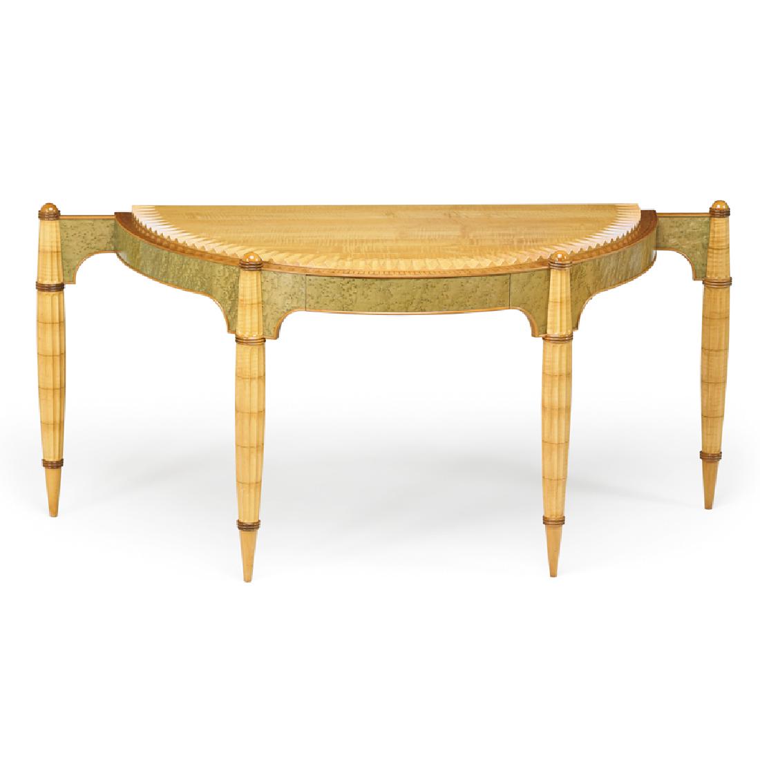 STEPHEN SMITH DANIELL Demi-lune table/desk (1 of 6)