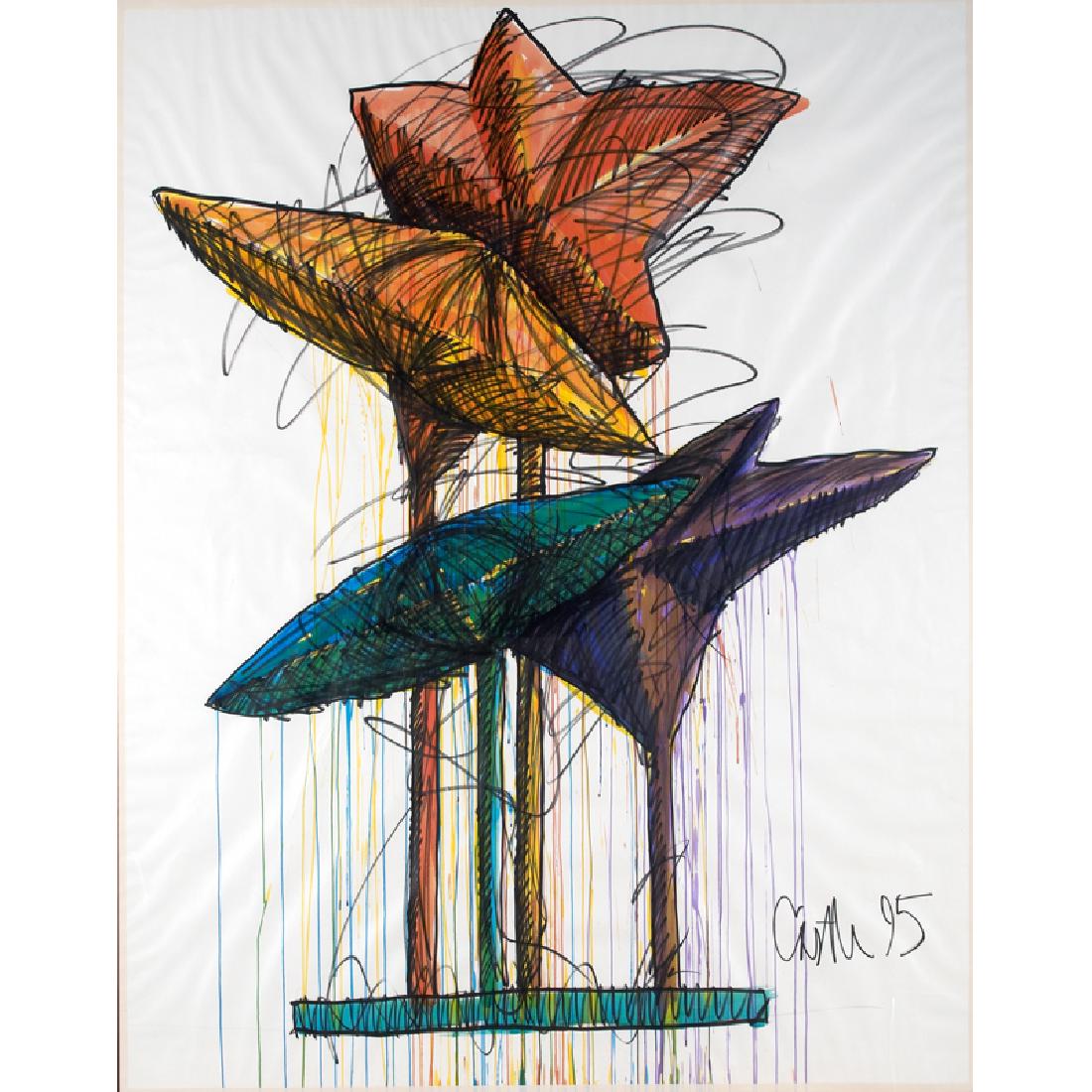 WENDELL CASTLE Monumental study (1 of 1)