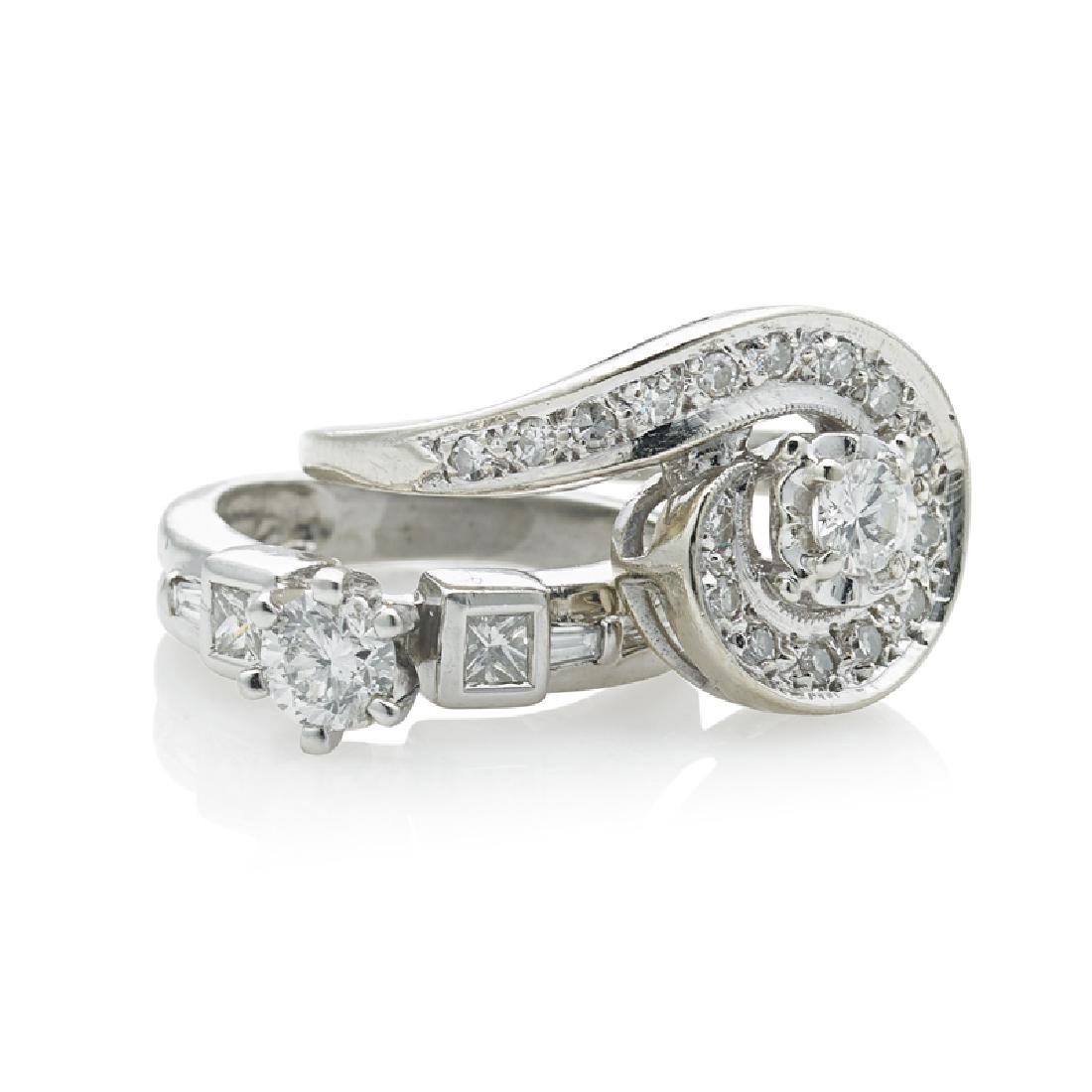 DIAMOND & PLATINUM OR WHITE GOLD RINGS (1 of 1)