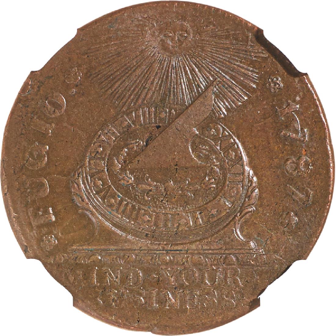 U.S. 1787 FUGIO 1C COIN (1 of 2)