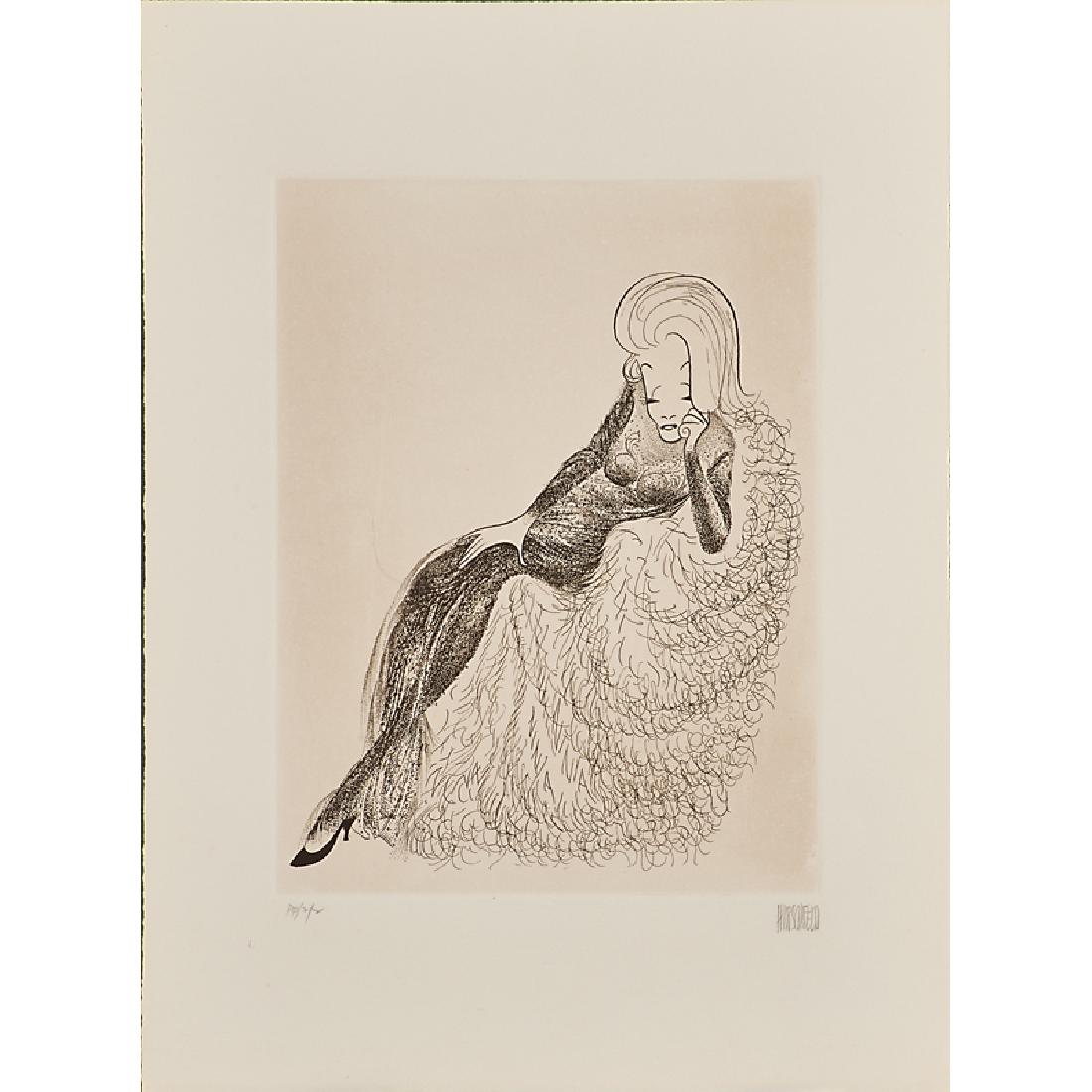 AL HIRSCHFELD (American, 1903-2003) (1 of 4)