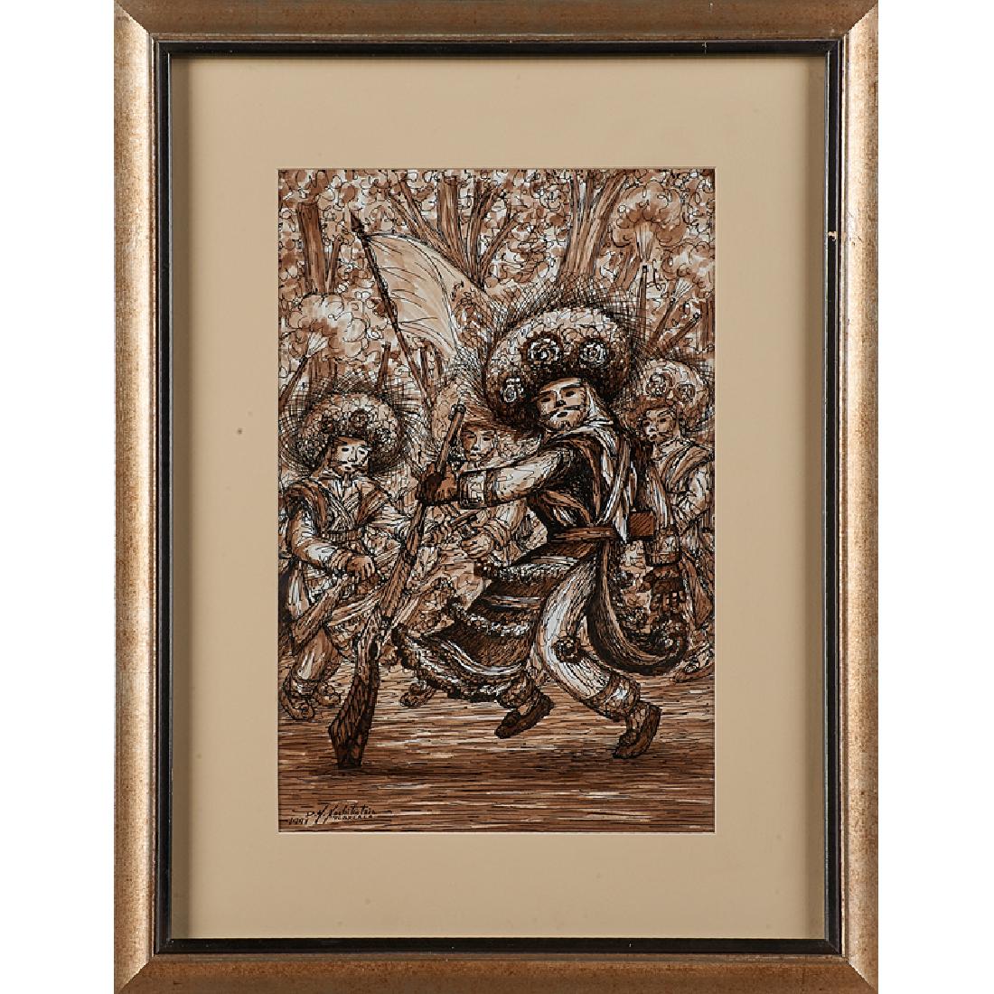 DESIDERO HERNANDEZ XOCHITIOTZIN (Mexican, b. 1932) (1 of 4)