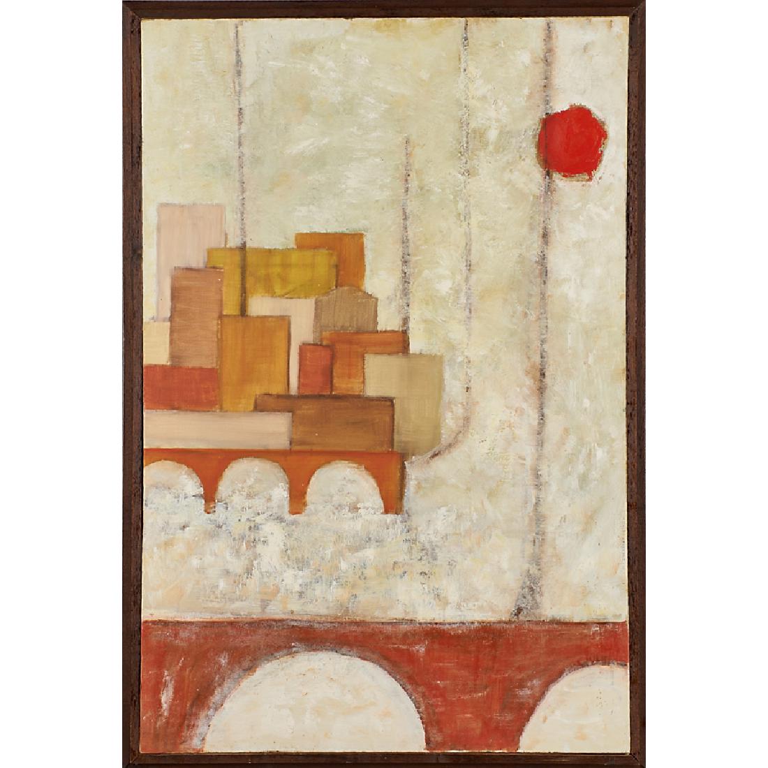 MODERNIST LANDSCAPE PAINTING (1 of 1)