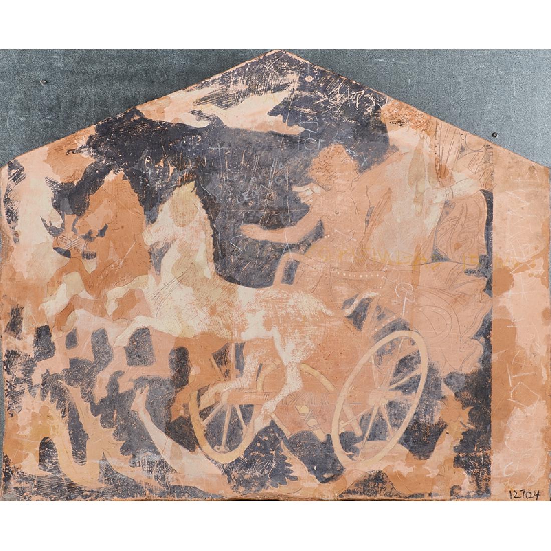 PETER SAARI (American, b. 1951); ETC. (1 of 2)