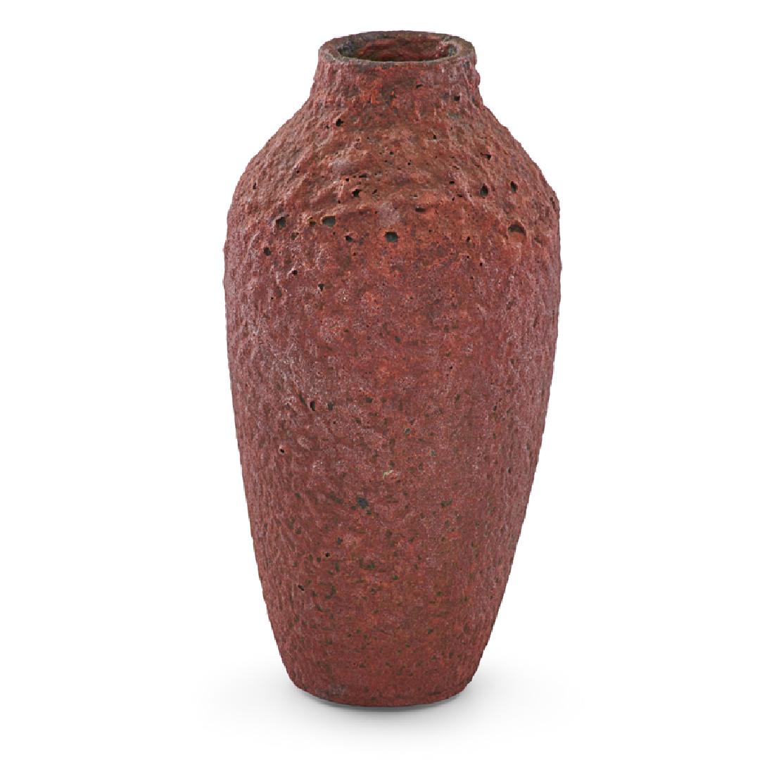 MERRIMAC Vase with volcanic glaze (1 of 2)
