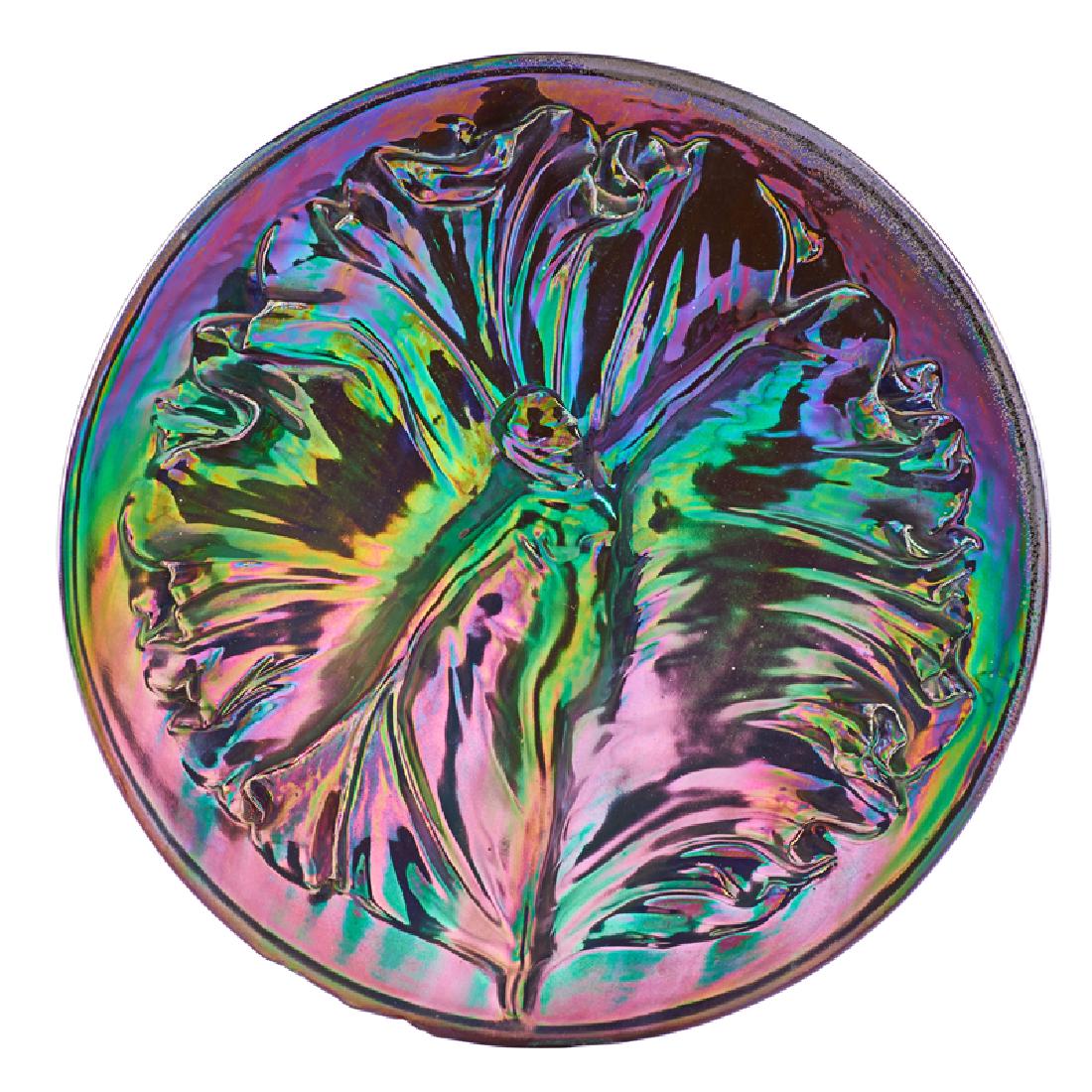 DELPHIN MASSIER Art Nouveau plaque, Loïe Fuller (1 of 1)