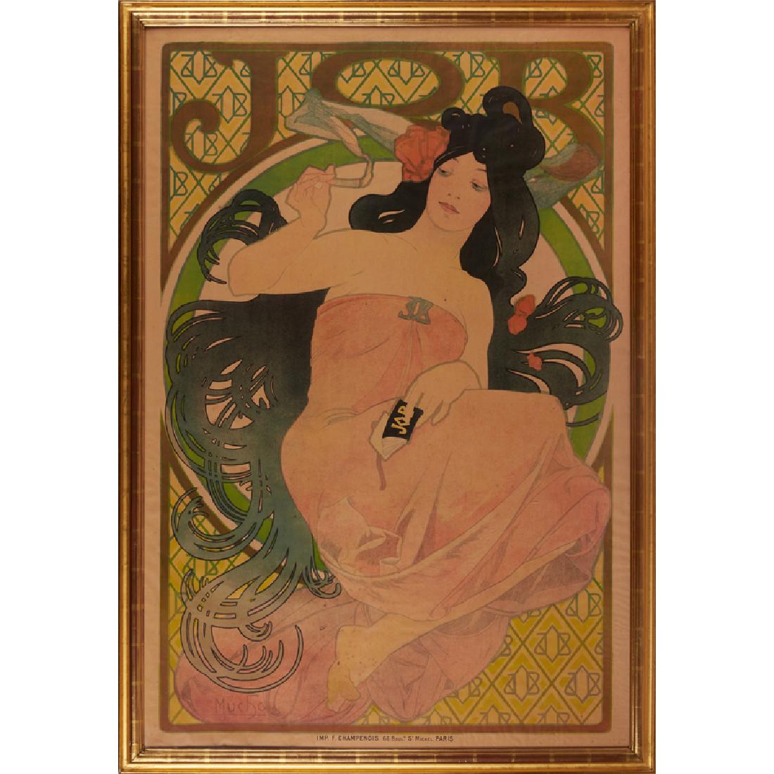 ALPHONSE MUCHA Large poster, "Job" (1 of 1)