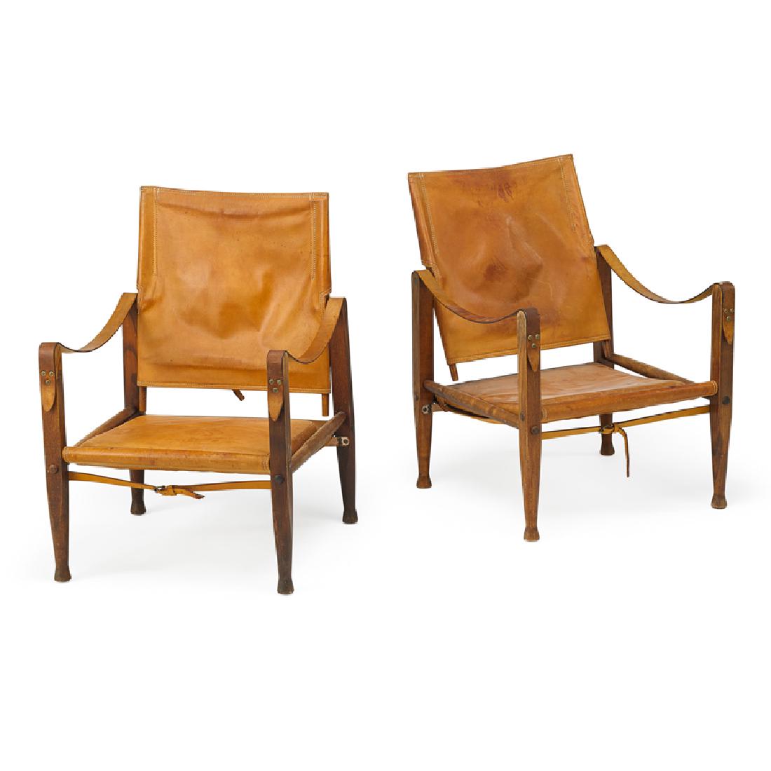 KAARE KLINT Pair of Safari chairs (1 of 6)