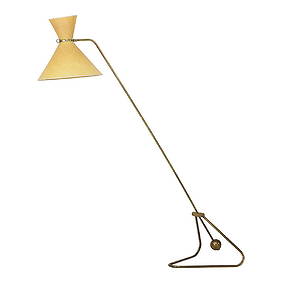 ROBERT MATHIEU Counterbalance floor lamp (1 of 4)
