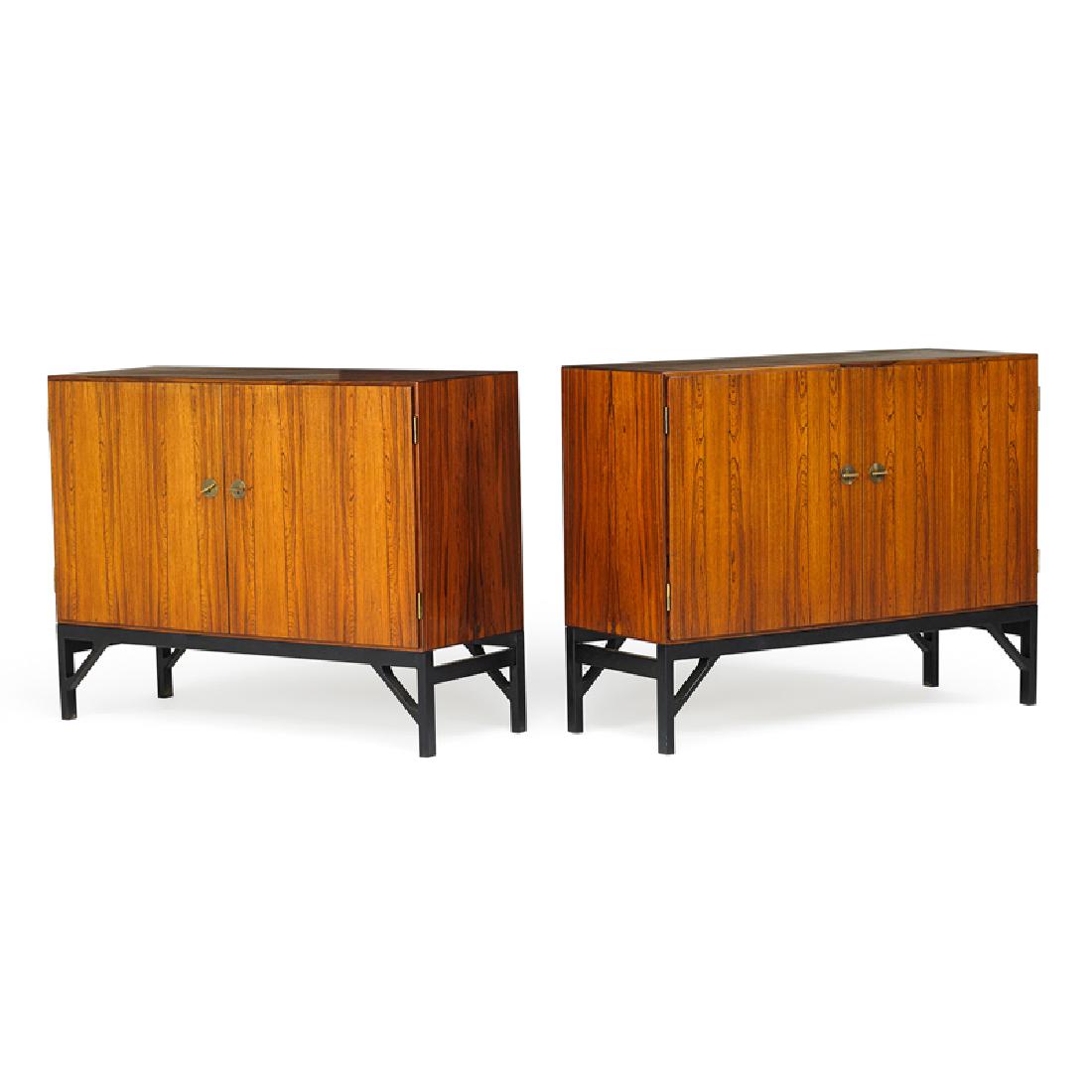BORGE MOGENSEN; FREDERICIA Pair of cabinets (1 of 9)