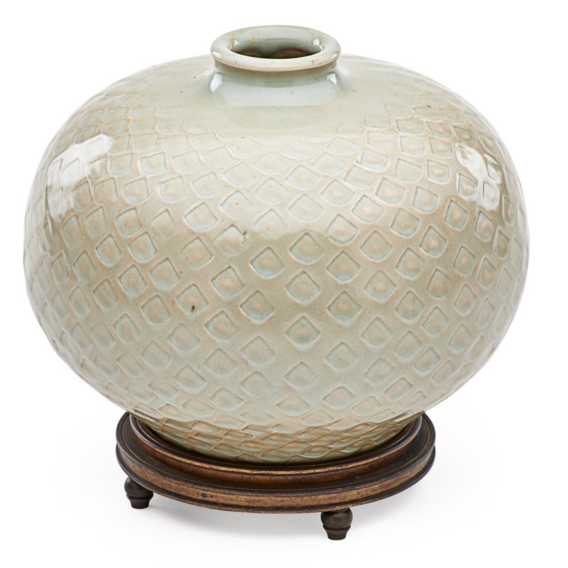 BOGELUND; ANDERSEN; ROYAL COPENHAGEN Vase w/ base (1 of 3)