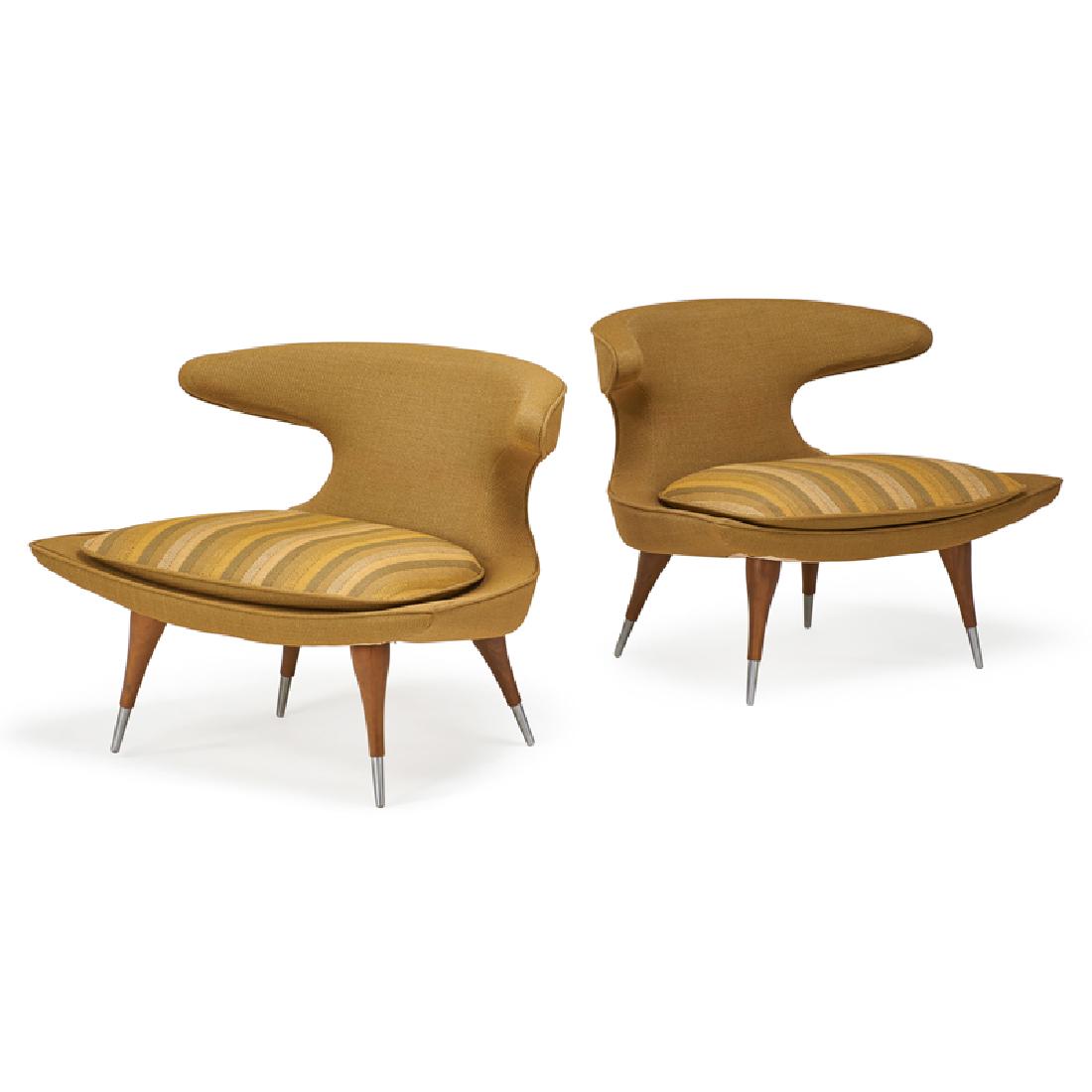 KARPEN FURNITURE CO. Pair of lounge chairs (1 of 6)