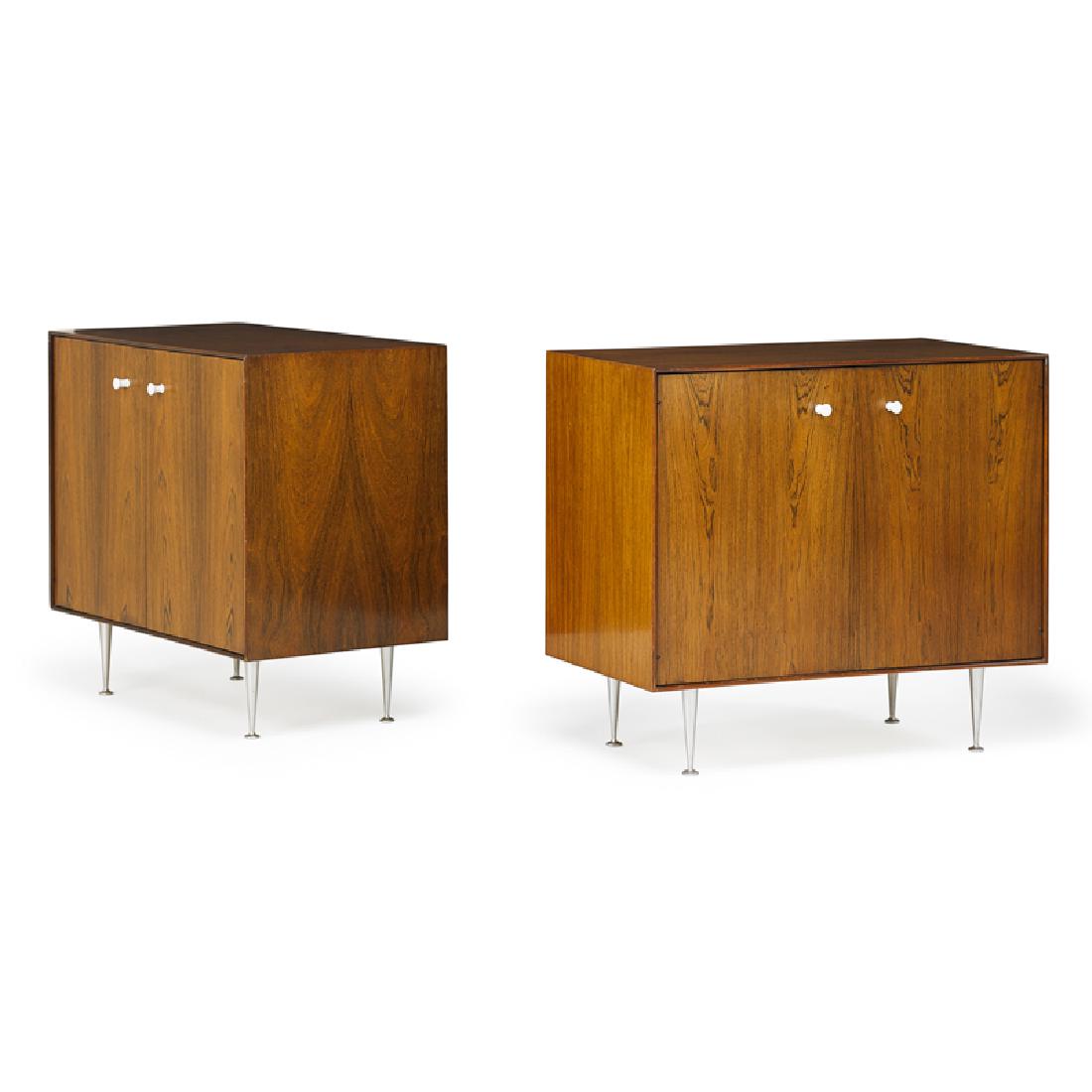 GEORGE NELSON Pair of Thin Edge cabinets (1 of 2)