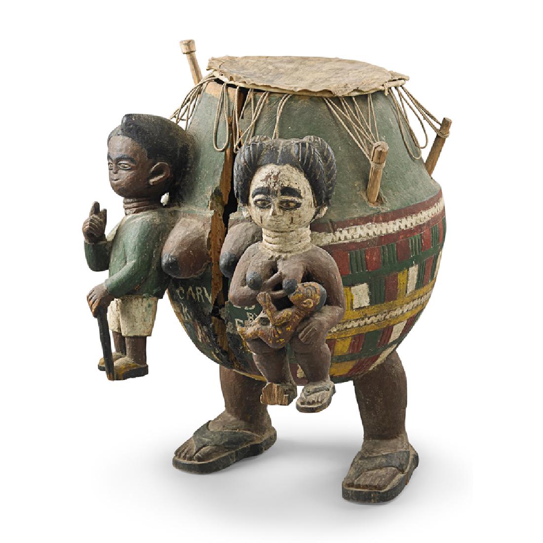 AKAN, KETTLE DRUM, GHANA