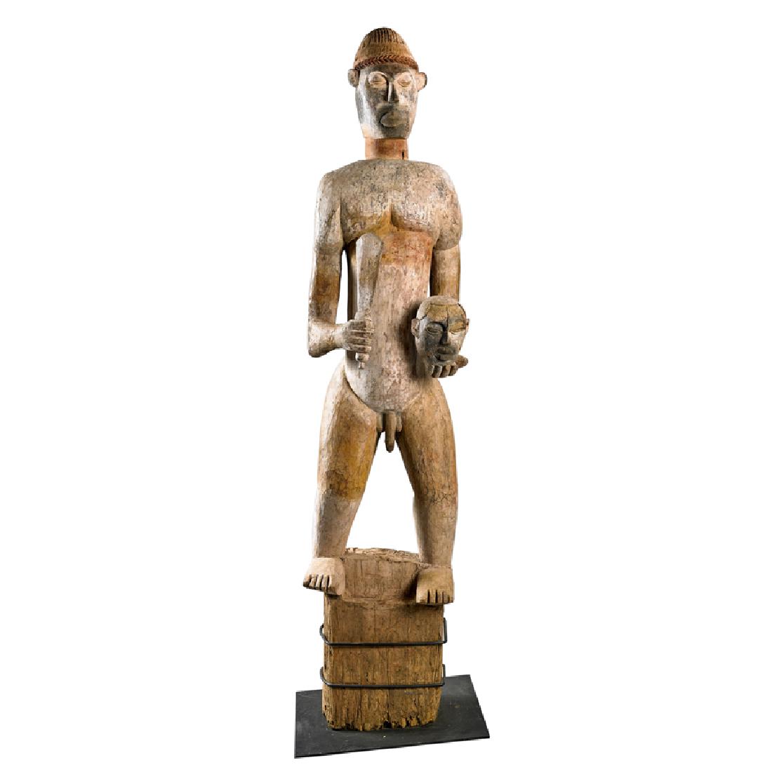 IGBO, MALE SHRINE FIGURE, NIGERIA (1 of 3)